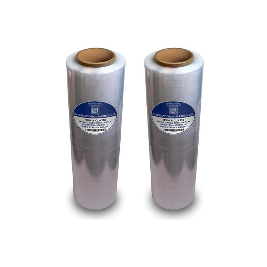 Stretch Plastic Wrap (18" x 1500') (2 Rolls) - Express Haulers Moving